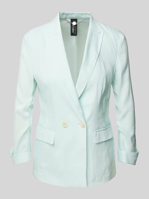 Leinenblazer mit Reverskragen Shop The Look MANNEQUINE