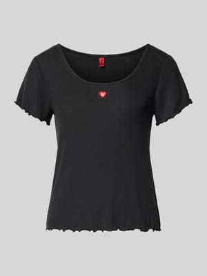 Regular Fit Pyjama-T-Shirt aus Modal-Mix Modell 'HUGO HEART' Shop The Look MANNEQUINE