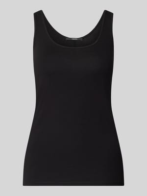 Slim Fit Top mit Baumwoll-Anteil Modell 'KÄTHI' Shop The Look MANNEQUINE