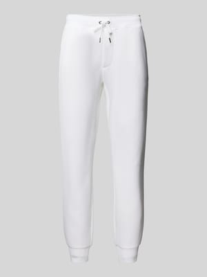 Sweatpants met elastische band, model ‘ATHLETIC’ Shop The Look MANNEQUINE