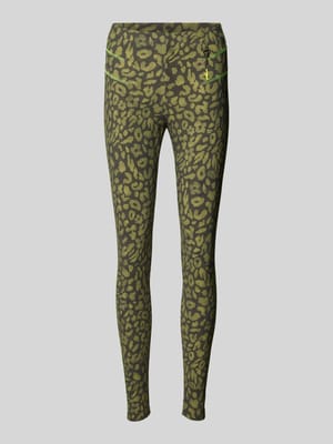 Sportleggings mit Ziernähten Shop The Look MANNEQUINE