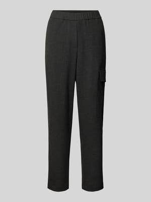 Relaxed Fit Cargo-Joggpants aus Viskose-Mix mit feinem Hahnentritt-Muster Shop The Look MANNEQUINE