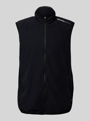 Gilet met labeldetail, model 'NIKLAS' Shop The Look MANNEQUINE