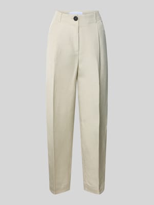  Barrel Fit Hose mit Bügelfalten curated by Anna Schürrle  Shop The Look MANNEQUINE