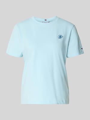 regular fit T-shirt van katoenmix Shop The Look MANNEQUINE