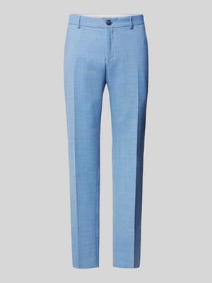 Slim Fit Anzughose mit Knopf- und Reißverschluss Modell 'OASIS' Shop The Look MANNEQUINE