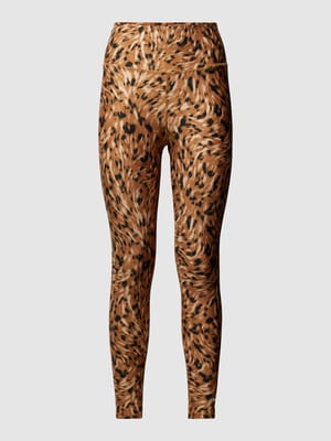 Leggings mit Animal-Print Modell 'Safari' Shop The Look MANNEQUINE