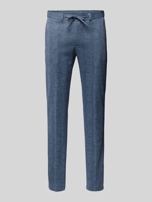 Slim Fit Stoffhose mit Tunnelzug Modell 'Sparta Flex' Shop The Look MANNEQUINE