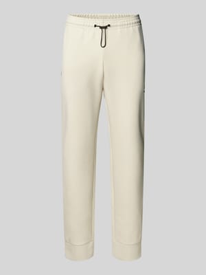 Joggingbroek met elastische band en tunnelkoord Shop The Look MANNEQUINE