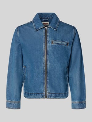 Kurtka jeansowa o kroju regular fit z czystej bawełny model 'CRISTOBAL' Shop The Look MANNEQUINE