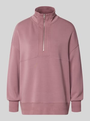 Sweatshirt mit Troyer-Kragen Modell 'molly' Shop The Look MANNEQUINE