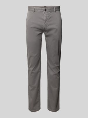 Slim Fit Chino mit Gürtelschlaufen Shop The Look MANNEQUINE