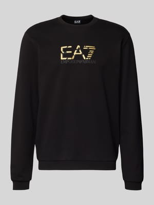Bluza z logo i okrągłym dekoltem Shop The Look MANNEQUINE