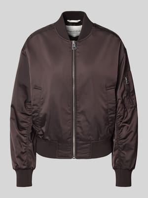 Regular fit bomberjack met opstaande kraag Shop The Look MANNEQUINE