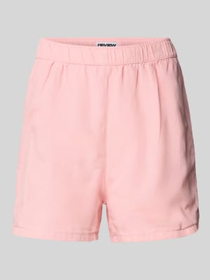 Relaxed Fit Shorts mit Leinen-Anteil Shop The Look MANNEQUINE