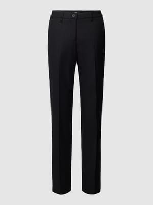 Stoffen broek met persplooien, model 'MONROE' Shop The Look MANNEQUINE