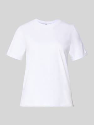 Regular fit T-shirt van puur katoen model 'RIA' Shop The Look MANNEQUINE