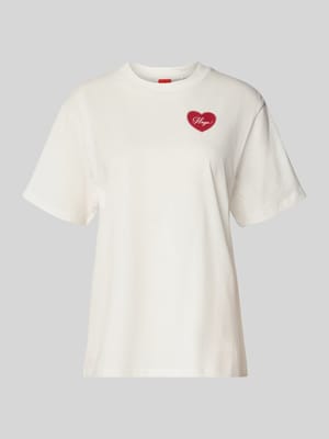 Regular Fit T-Shirt aus reiner Baumwolle Modell 'VINTAG TEE' Shop The Look MANNEQUINE