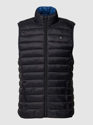 Bodywarmer met labeldetail, model 'Romsey' Shop The Look MANNEQUINE