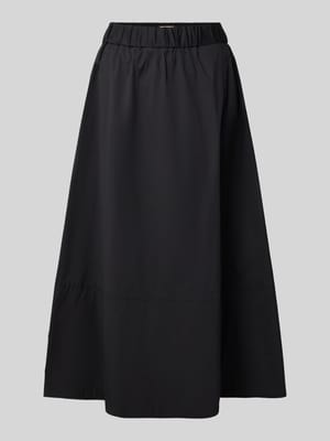 Midirock mit elastischem Bund Shop The Look MANNEQUINE