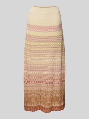 Strickrock mit Strukturmuster Modell 'Hopi' Shop The Look MANNEQUINE