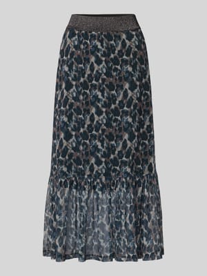 Midirock mit Effektgarn Shop The Look MANNEQUINE