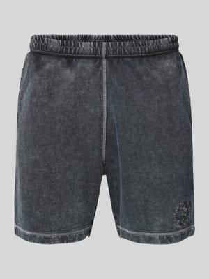 Sweatshorts mit Label-Stitching Shop The Look MANNEQUINE