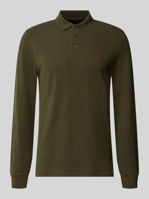 koszulka polo o kroju regular fit z wyhaftowanym logo Shop The Look MANNEQUINE