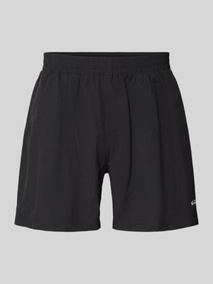 Regular Fit Shorts mit Logo-Stitching Shop The Look MANNEQUINE