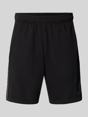 Sweatshorts mit Logo und elastischem Bund Shop The Look MANNEQUINE