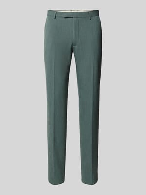 Slim Fit Anzughose mit Strukturmuster Shop The Look MANNEQUINE