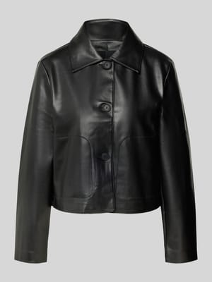 Regular Fit Blazer in Leder-Optik Modell 'Neather' Shop The Look MANNEQUINE