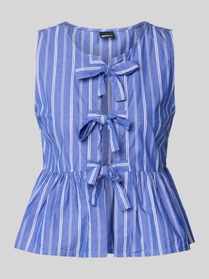 Top bluzkowy z wiązaniem Shop The Look MANNEQUINE