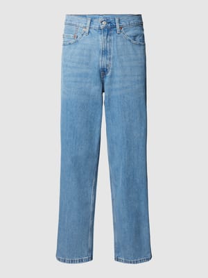 Baggy Fit Jeans mit Label-Details Modell '578' Shop The Look MANNEQUINE