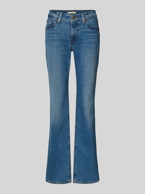 Bootcut-Jeans aus Baumwoll-Mix Shop The Look MANNEQUINE