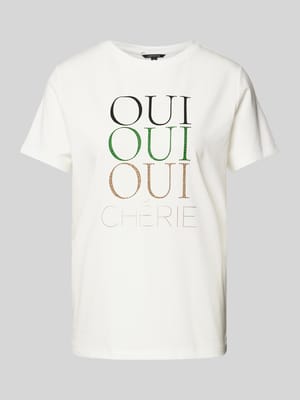 T-Shirt mit Statement-Print Shop The Look MANNEQUINE