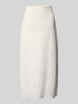 Midirock mit Gehschlitz Shop The Look MANNEQUINE