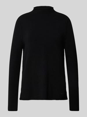 Gebreide pullover met labeldetail, model 'LEE' Shop The Look MANNEQUINE