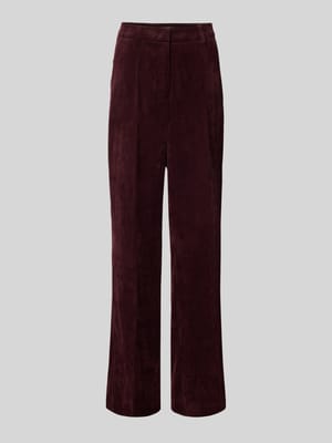 Regular Fit Cordhose mit angedeuteten Taschen Modell 'AMELIE' Shop The Look MANNEQUINE