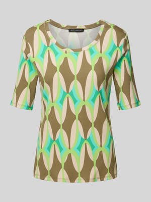 T-Shirt mit 1/2-Ärmel Shop The Look MANNEQUINE