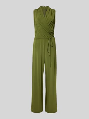 Jumpsuit in Wickel-Optik Modell 'GENZANA' Shop The Look MANNEQUINE