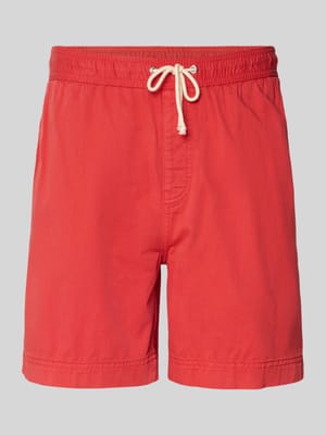 regular fit korte broek met elastische boord model 'SUNFADED' Shop The Look MANNEQUINE