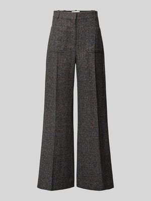 High Waist Business-Hose mit Bundfalten Shop The Look MANNEQUINE