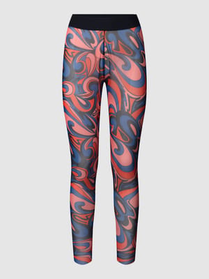 Leggings mit Allover-Muster Shop The Look MANNEQUINE
