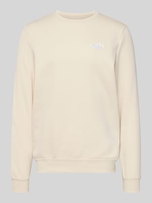 Regular Fit Sweatshirt mit Logo-Stitching Shop The Look MANNEQUINE