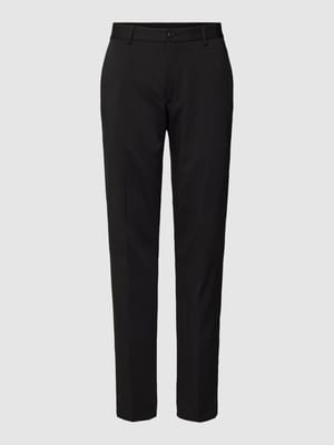 Stoffen broek met persplooien, model 'pure' Shop The Look MANNEQUINE