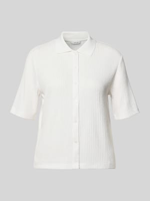 regular fit poloshirt met doorlopende knoopsluiting Shop The Look MANNEQUINE