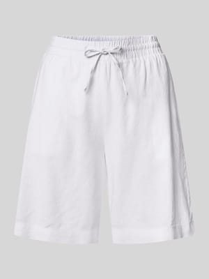Leinenshorts mit elastischem Bund Modell 'Lava' Shop The Look MANNEQUINE