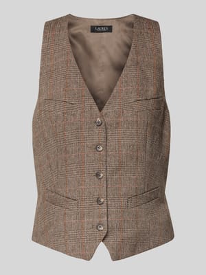 Weste mit V-Ausschnitt Shop The Look MANNEQUINE