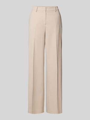 Hose mit Bügelfalten und Paspeltaschen am Gesäß Shop The Look MANNEQUINE